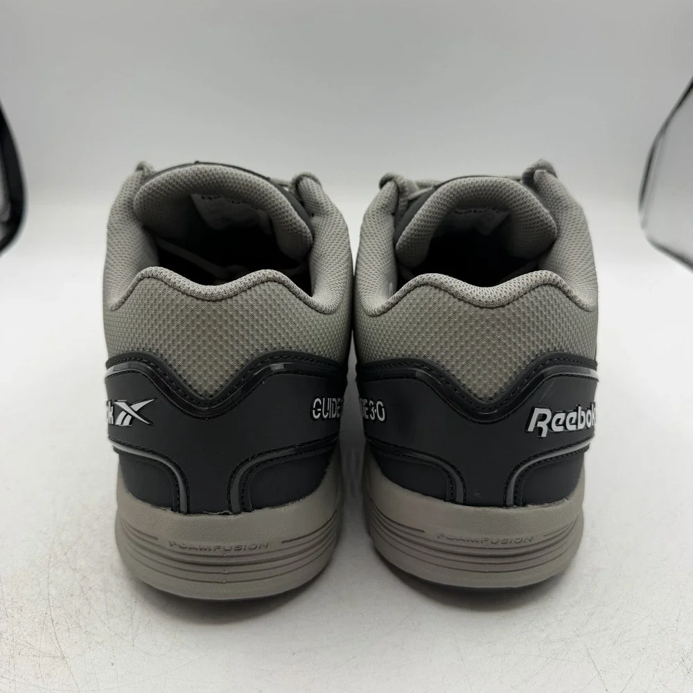 Reebok Guide Work Shoes Mens Sz 12 M Black/Grey Steel Toe Sneakers RB3502